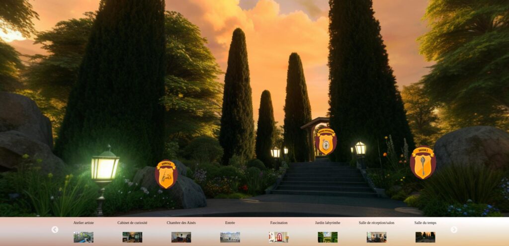 Développement d’un musée virtuel